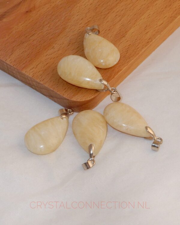 Aventurijn druppelhanger rood