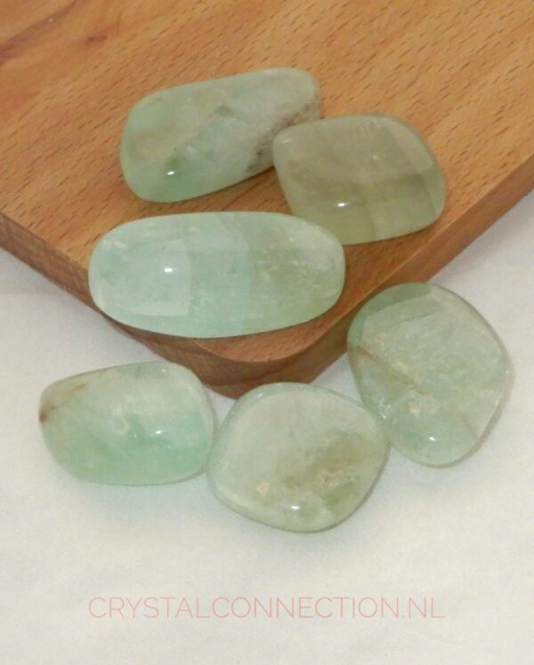 Calciet oranje schijfsteen