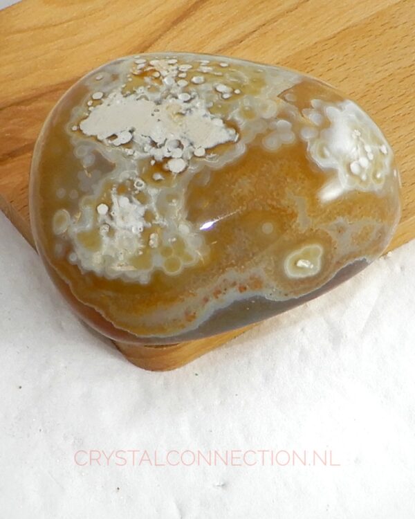 Carneool jumbo trommelsteen