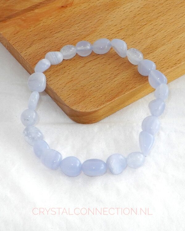 Chalcedoon armband
