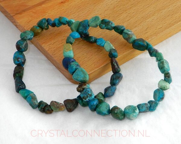 chrysocolla-armband-trommelsteen-2 Chrysocolla armband