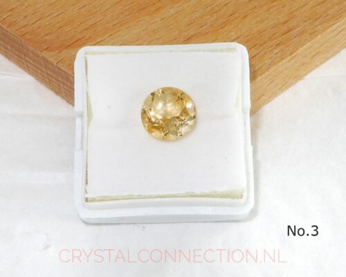 Citrien facet geslepen los