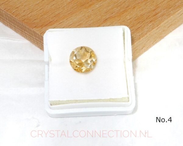 Citrien facet geslepen los