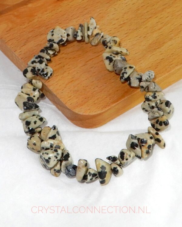 Dalmatier jaspis armband