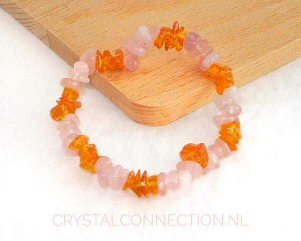 Energie vanuit het hart combi-set armband