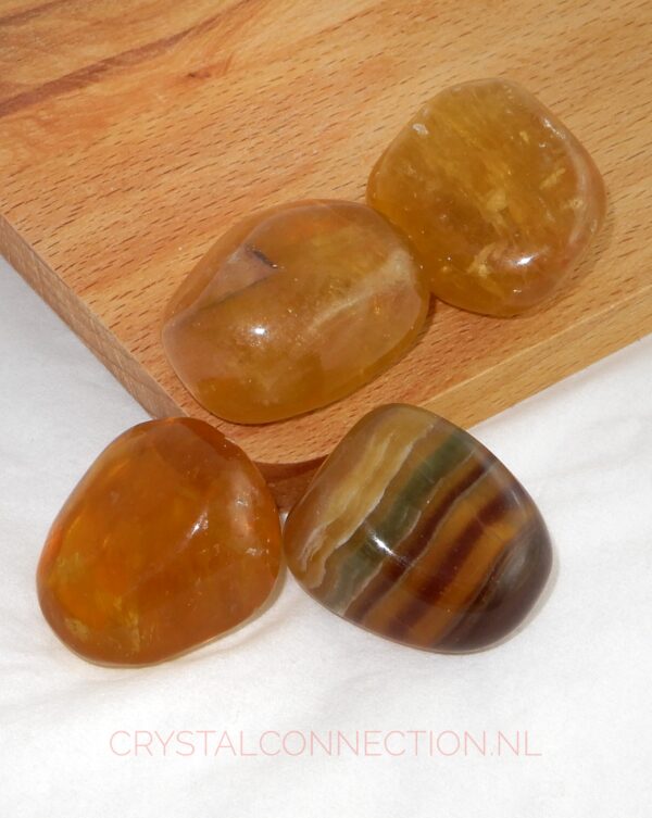 Fluoriet trommelsteen