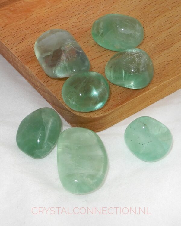 Fluoriet trommelsteen