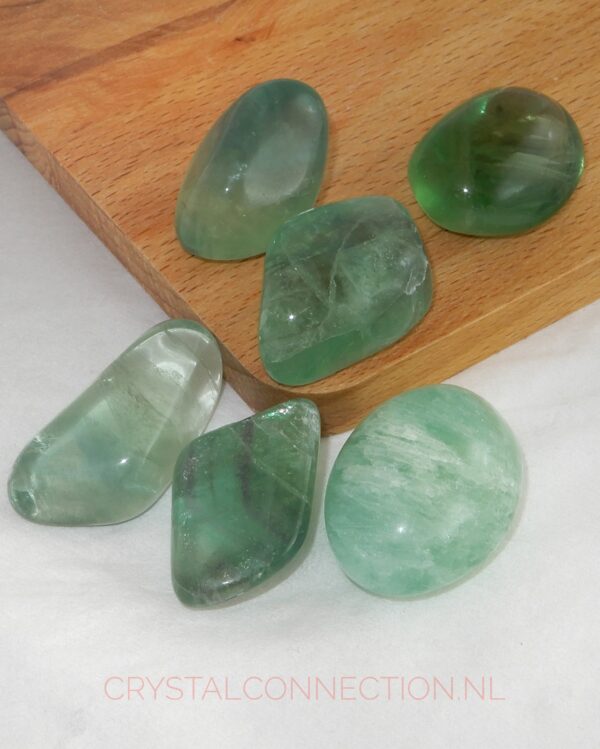 Fluoriet trommelsteen