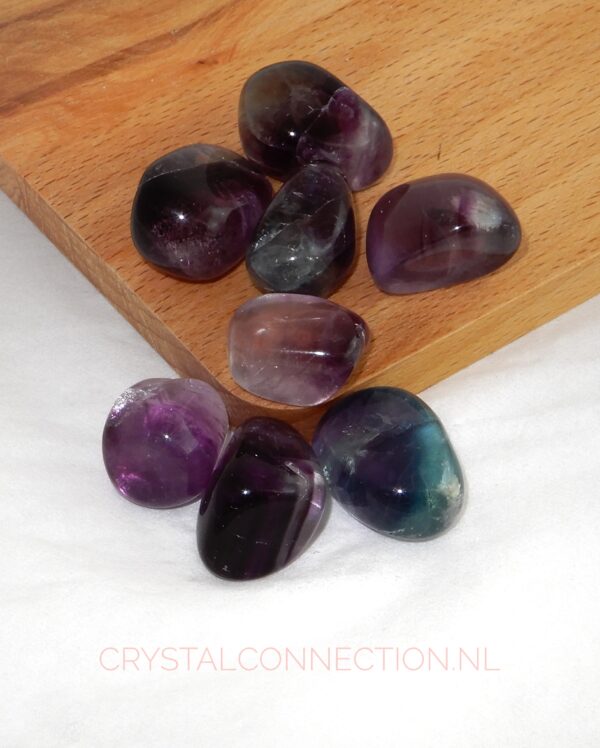 Fluoriet trommelsteen