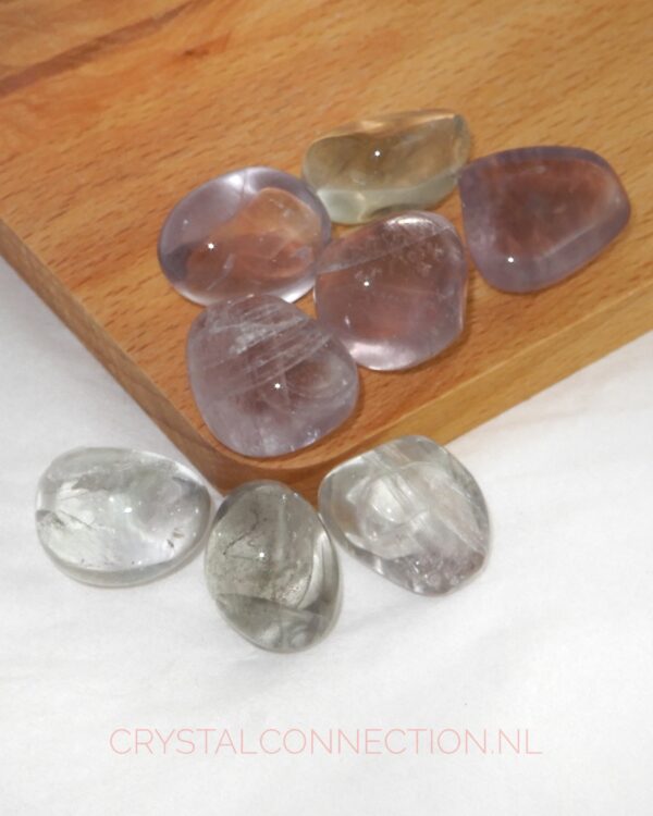 Fluoriet trommelsteen