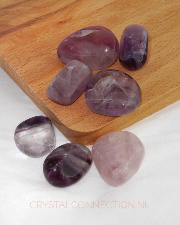 Fluoriet trommelsteen