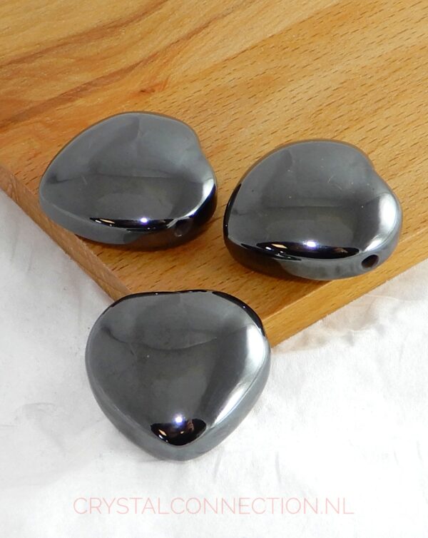 Hematiet doorboorde hanger