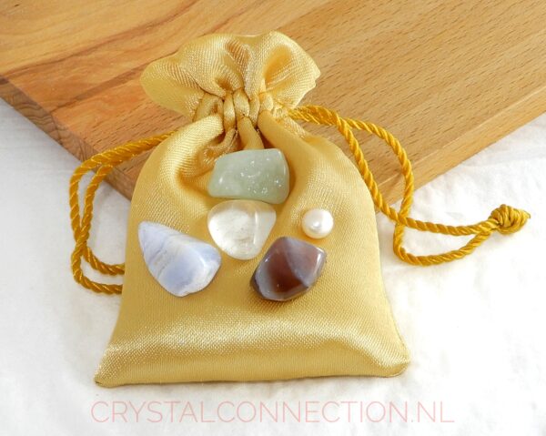 hooikoorts-parel-combi-set-zakje Allergie combi-set armband