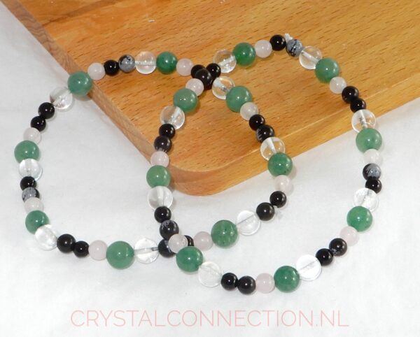 Huid-Haar-Nagels combi-set armband