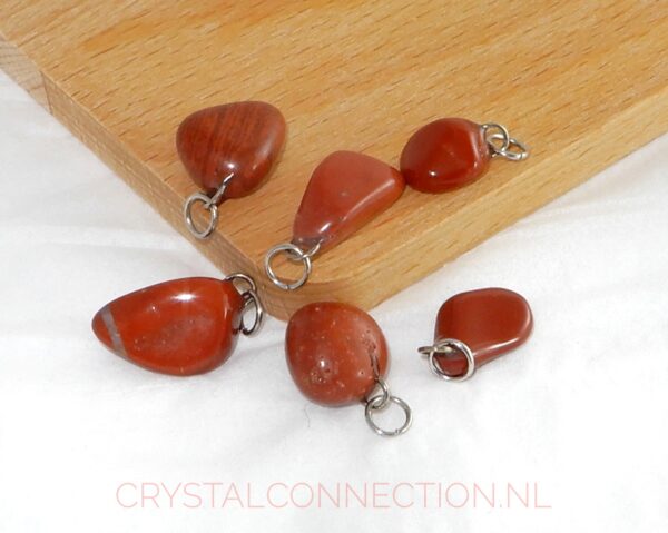 Jaspis rood hanger