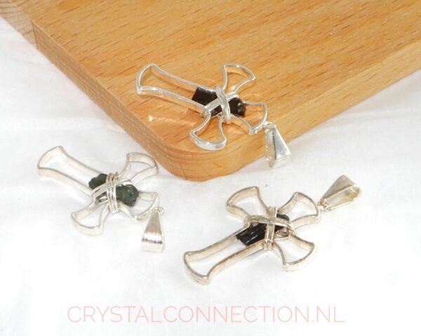 Bergkristal kruishanger