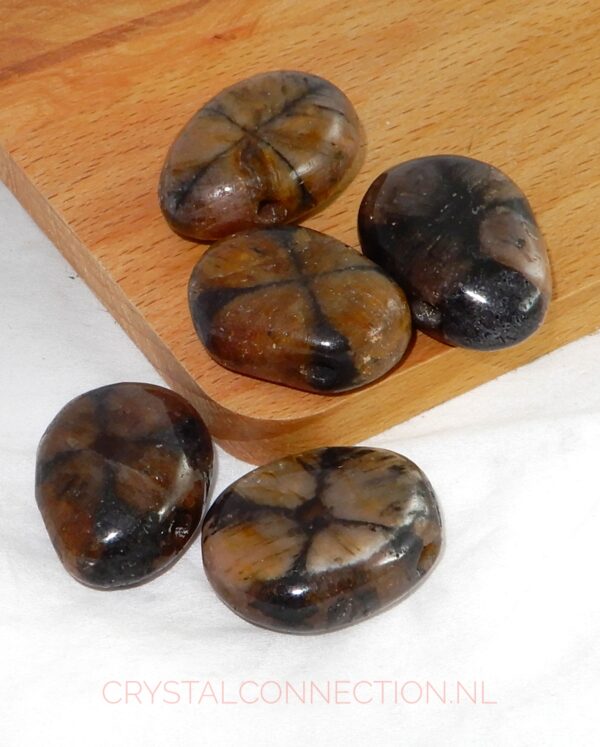 Jade doorboorde hanger