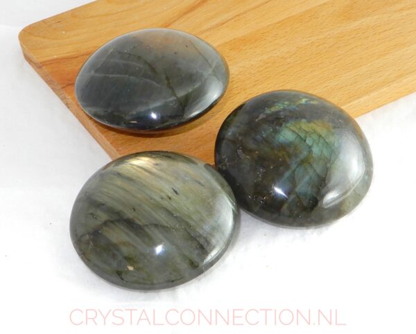 Labradoriet disk-linzesteen