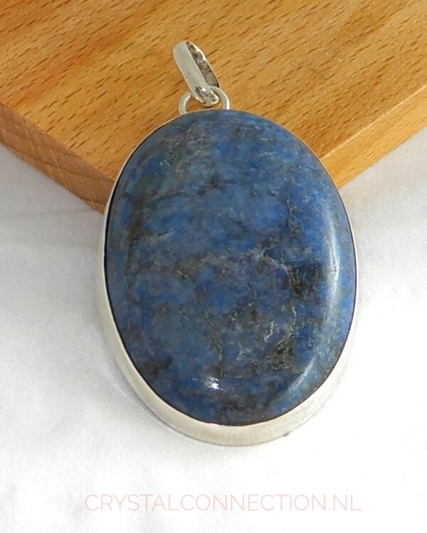 Lapis lazuli zilveren hanger