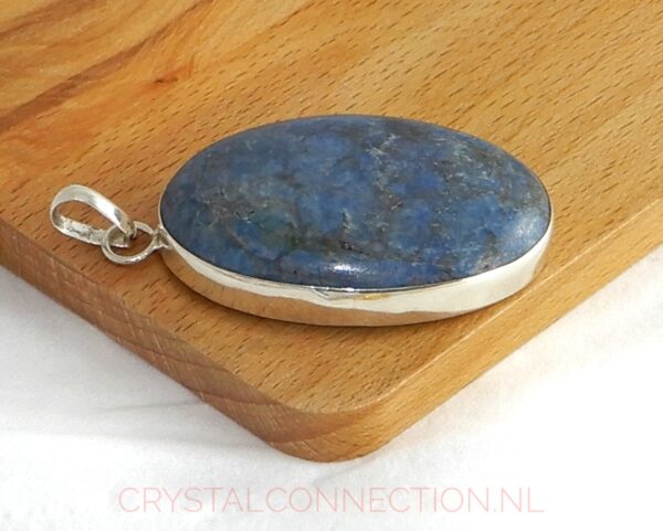 Lapis lazuli zilveren hanger