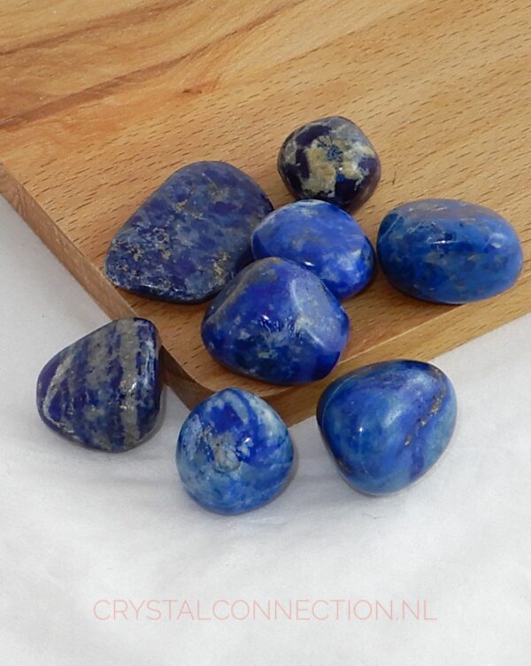 Lapis lazuli trommelsteen