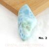 Larimar doorboorde hanger uniek