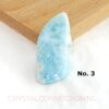 Larimar doorboorde hanger uniek