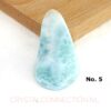 Larimar doorboorde hanger uniek