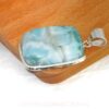 Larimar zilveren hanger