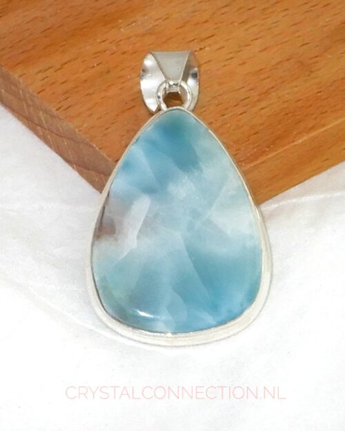 Larimar zilveren hanger