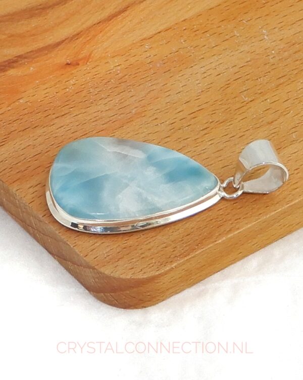 Larimar zilveren hanger