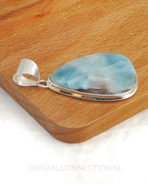 Larimar zilveren hanger