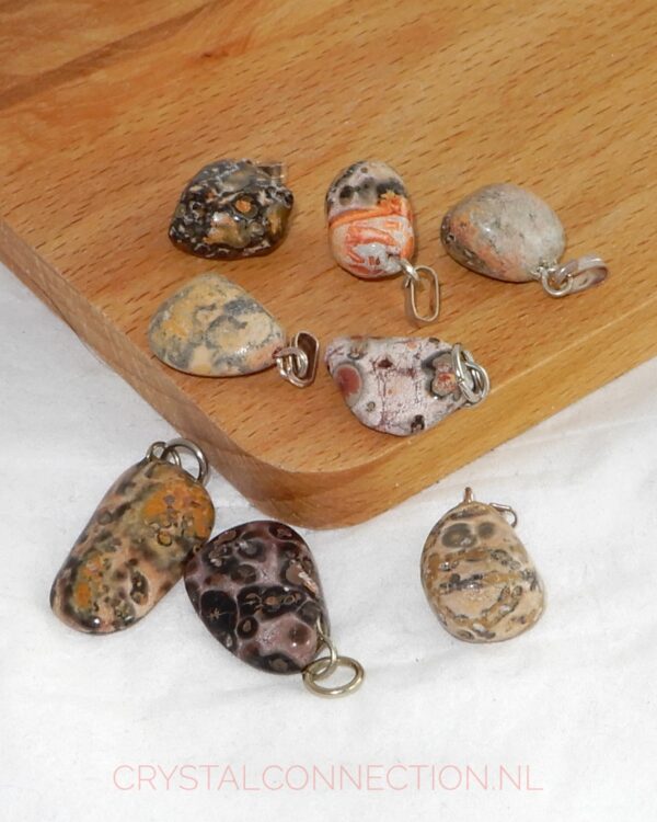 Luipaardjaspis hanger