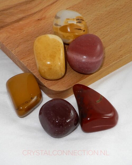 Mokaiet trommelsteen