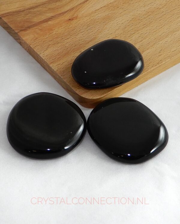 Obsidiaan schijfsteen