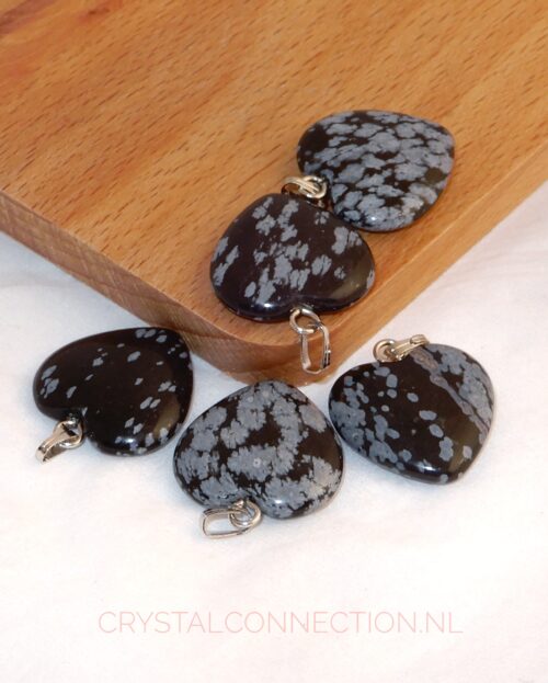 obsidiaan-sneeuwvlok-hartje-hanger-2cm Obsidiaan sneeuwvlok hanger hartje