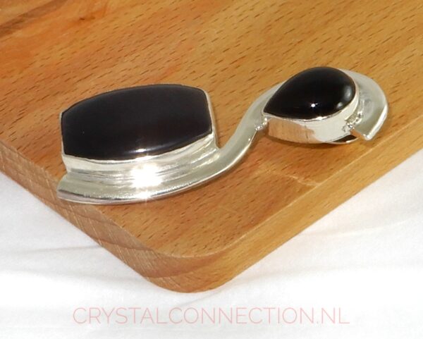 onyx-hanger-zilver-no1-zij1 Onyx zilveren hanger