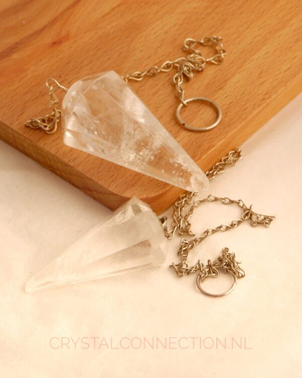 Fossielkoraal cabochon hanger