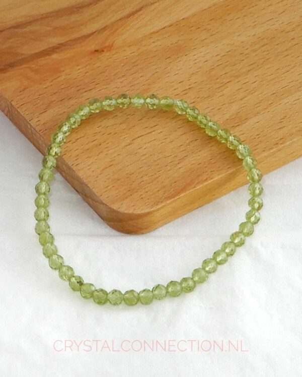 peridoot-armband-facet-4mm Peridoot armband