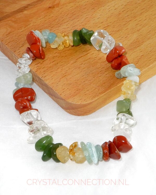 Reizen combi-set armband