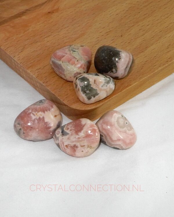 Rhodochrosiet trommelsteen