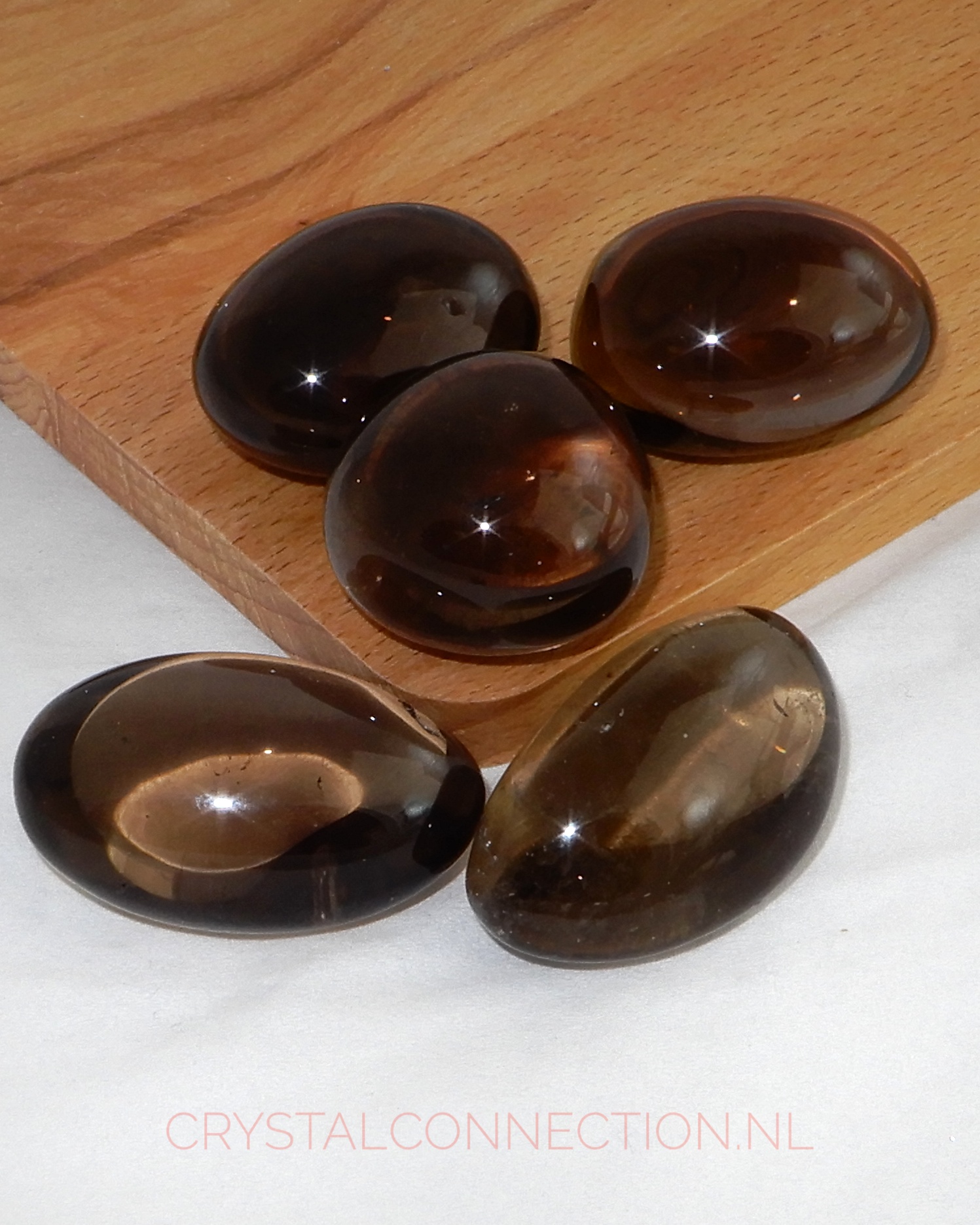 Rookkwarts trommelsteen A-kwaliteit