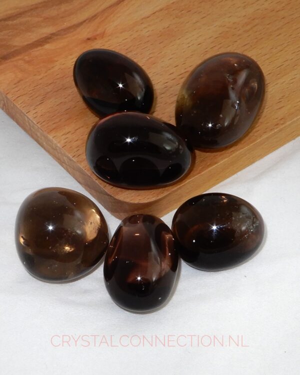 Rookkwarts trommelsteen