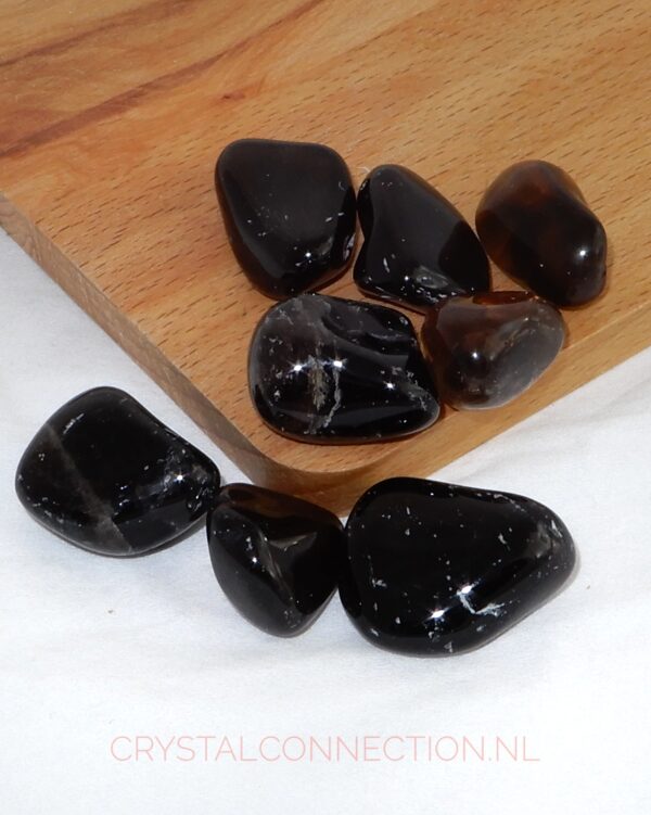 Rookkwarts trommelsteen