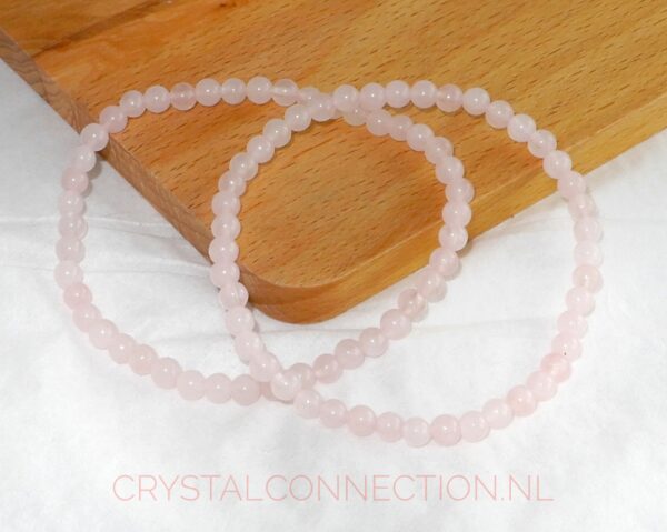 rozekwarts-armband-kogel-4mm-2 Rozekwarts armband