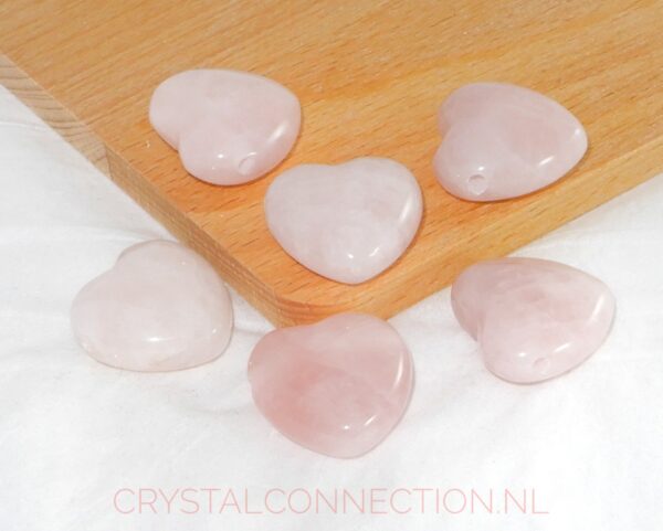 Rozekwarts doorboorde hanger