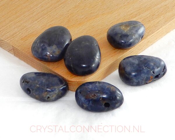 Saffier doorboorde hanger