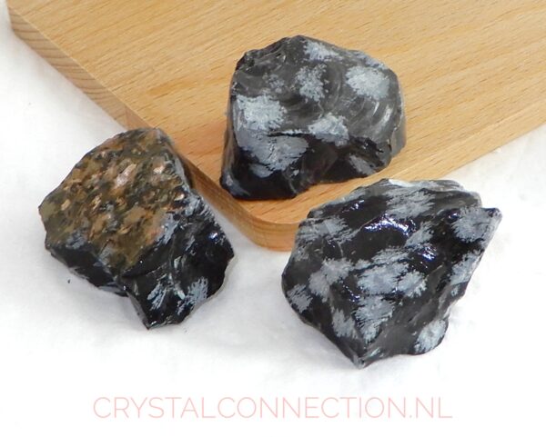 Sneeuwvlok obsidiaan ruw