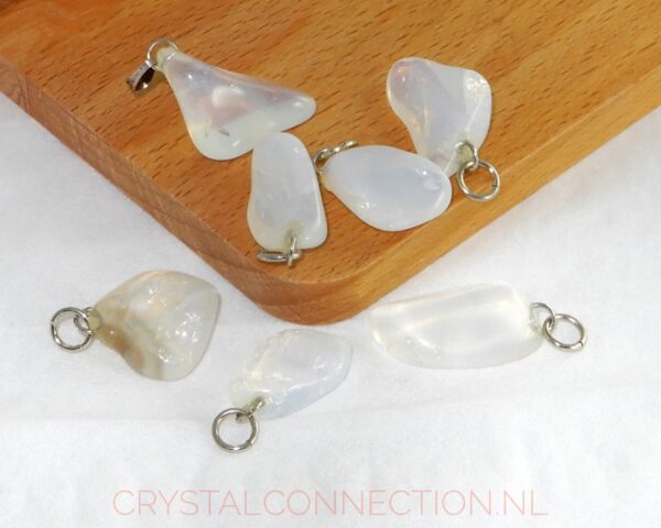 Sunflower opaal hanger