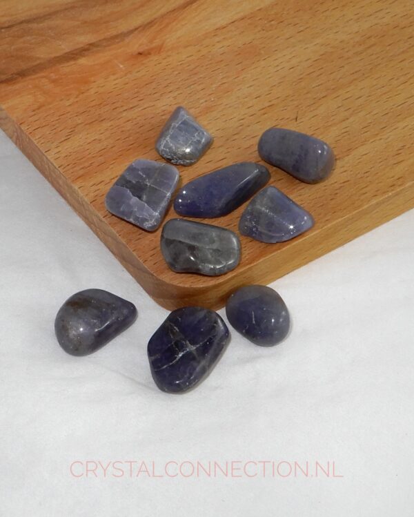 Tanzaniet trommelsteen